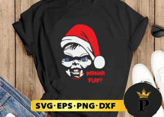 Chucky Santa Claus Christmas SVG, Merry Christmas SVG, Xmas SVG PNG DXF EPS t shirt vector file