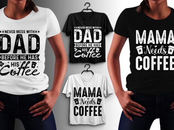 Coffee t-shirt design