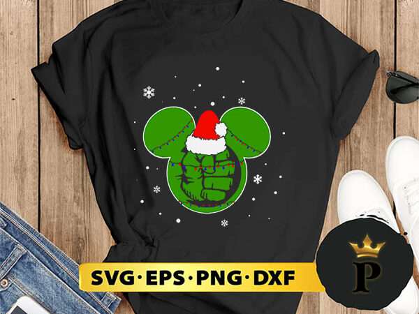 Cute hulk green merry christmas svg, merry christmas svg, xmas svg png dxf eps t shirt vector file