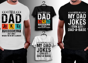 Dad Jokes T-Shirt Design