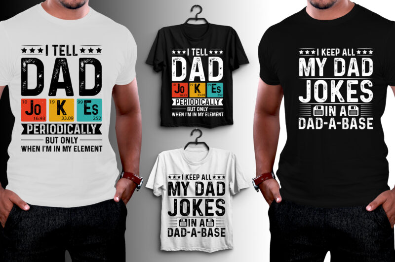 Dad Jokes T-Shirt Design