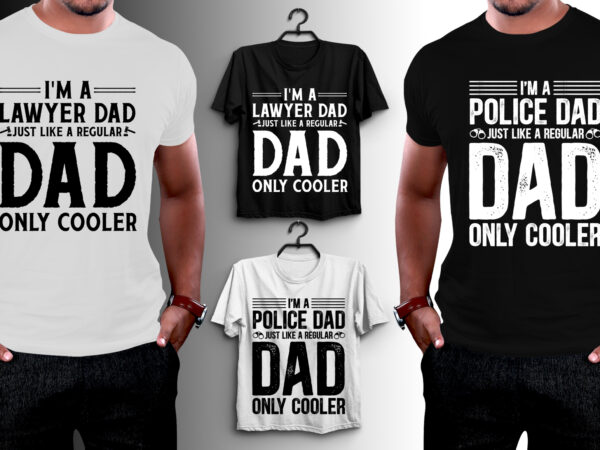 Dad just like a regular dad t-shirt design Dad just like a regular dad t-shirt design