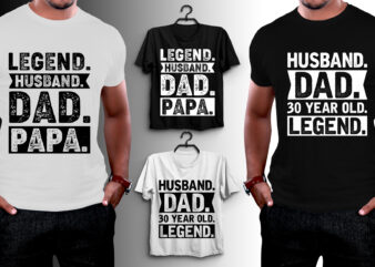 Dad Papa T-Shirt Design