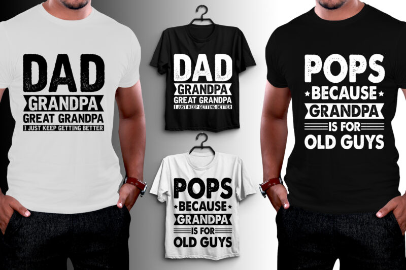 Dad Pops T-Shirt Design