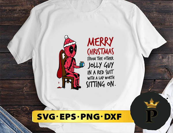 Deadpool Merry Christmas SVG, Merry Christmas SVG, Xmas SVG PNG DXF EPS