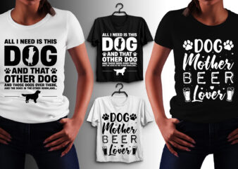 Dog T-Shirt Design