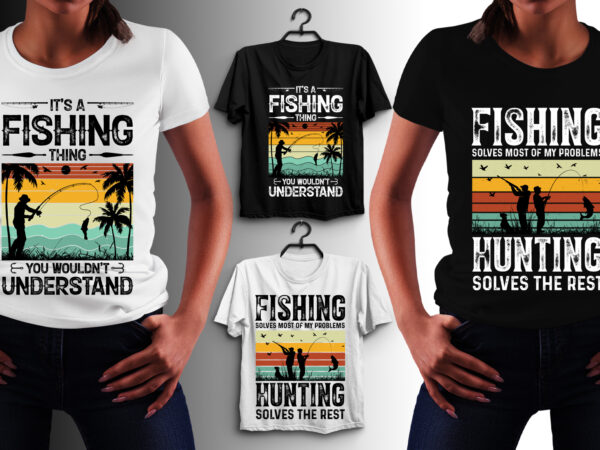 Fishing t-shirt design