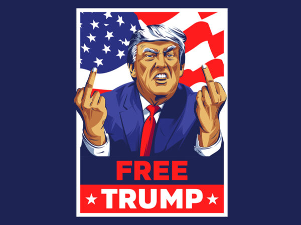 Free trump t shirt graphic design