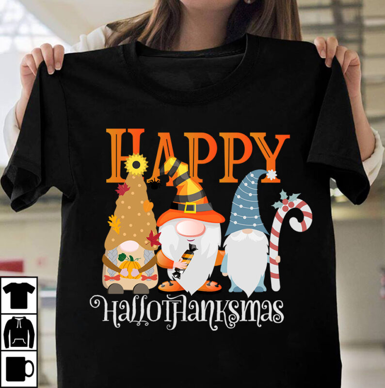 Happy Hallothanksmas T-Shirt Design, Happy Hallothanksmas Vector T-Shirt Design, Eat Drink And Be Scary T-Shirt Design, Eat Drink And Be Scary Vector T-Shirt Design, The Boo Crew T-Shirt Design, The
