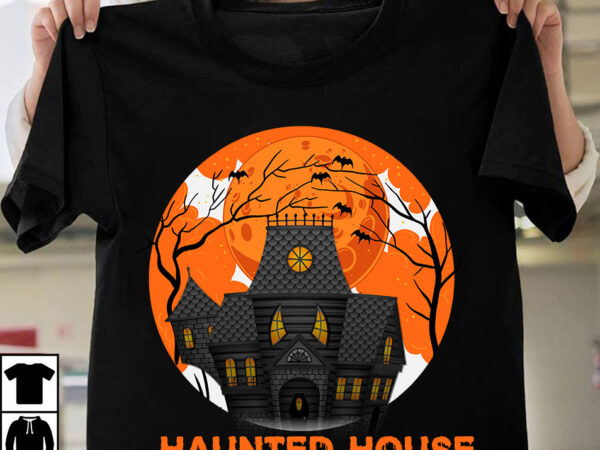 Haunted house t-shirt design, haunted house vector t-shirt design, eat drink and be scary t-shirt design, eat drink and be scary vector t-shirt design, the boo crew t-shirt design, the