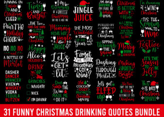 Christmas drinking quotes svg bundle | funny christmas svg | | funny t-shirt design