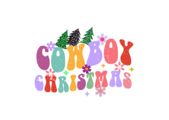 cowboy christmas Stay Merry And Bright, Christmas, Groovy, Groovy Christmas Sublimation, Retro Christmas Sublimation, Christmas Sublimation, Hippie Christmas, Christmas Clipart, Christmas Png, Merry Christmas Png, Cute Christmas Png, Christmas Tree,