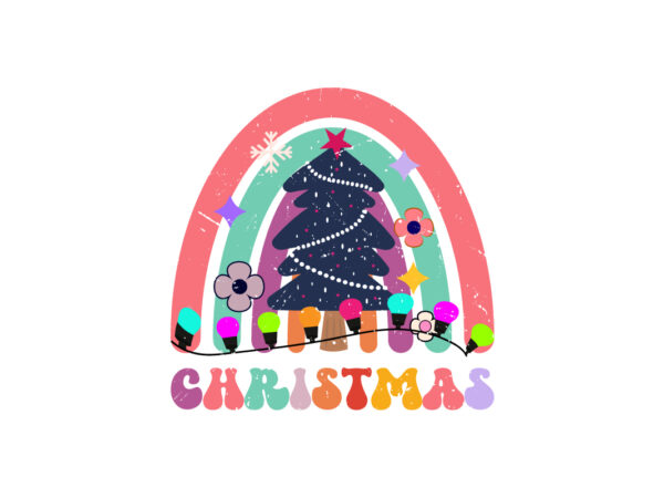 Christmas with rainbow stay merry and bright, christmas, groovy, groovy christmas sublimation, retro christmas sublimation, christmas sublimation, hippie christmas, christmas clipart, christmas png, merry christmas png, cute christmas png, christmas t shirt vector file