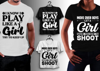 Girl T-Shirt Design