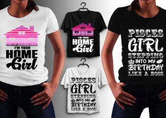 Girl T-Shirt Design