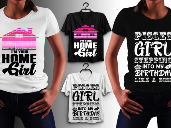 Girl t-shirt design