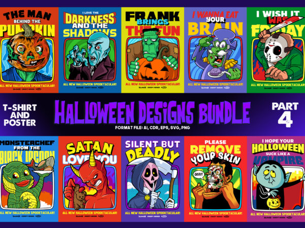 Halloween designs bundle part 4