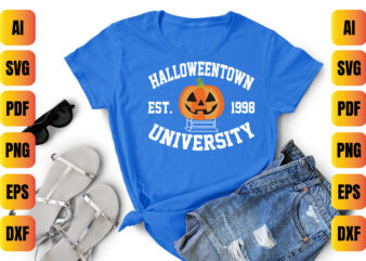 Halloweentown EST 1998 University graphic t shirt