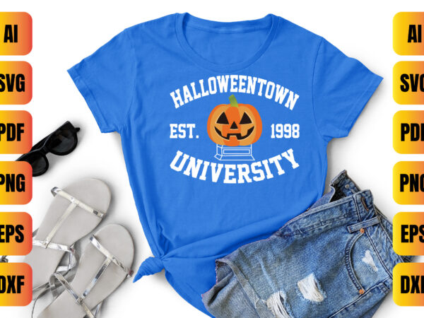 Halloweentown est 1998 university graphic t shirt