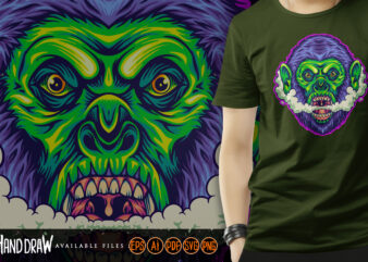 High on haze gorilla smokey spectacle
