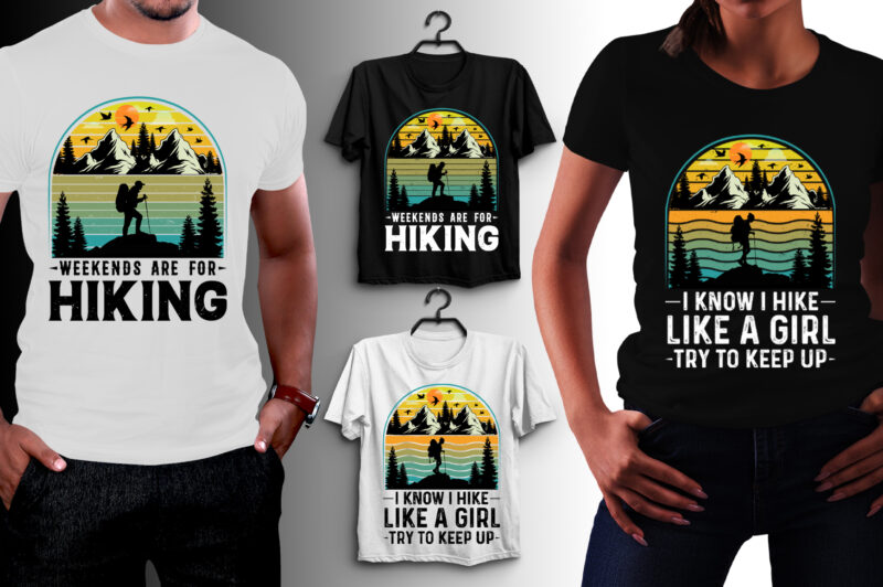 Hiking T-Shirt Design