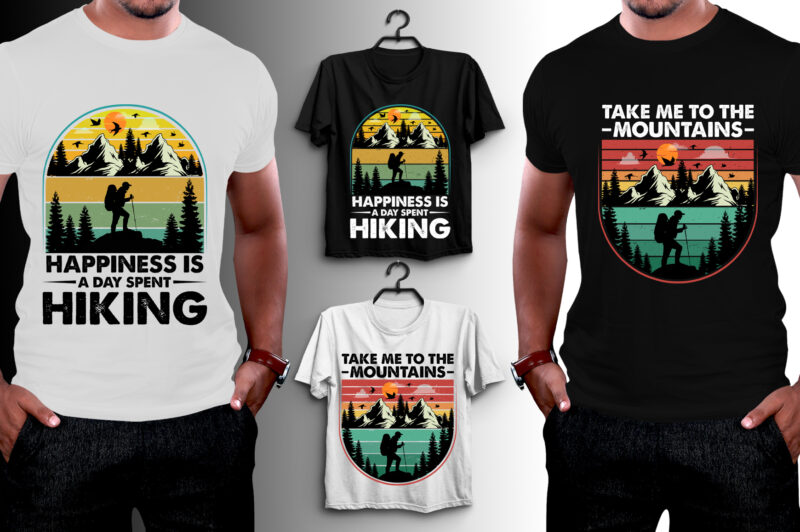 Hiking T-Shirt Design