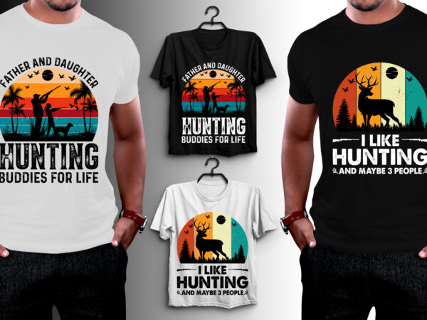 Hunting t-shirt design