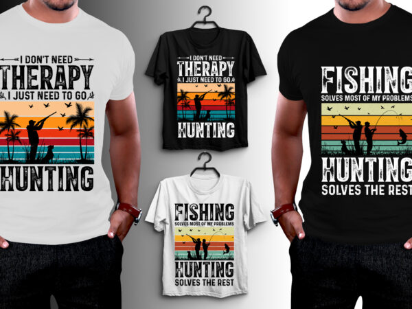 Hunting t-shirt design