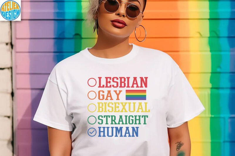 LGBT Quotes Svg T-shirt Bundle, Pride Svg, LGBTQ Svg T-shirt Bundle, Lesbian Svg, Gay Pride, Rainbow Svg, Equality, LGBT cut files, Queer, Proud Ally, Gay