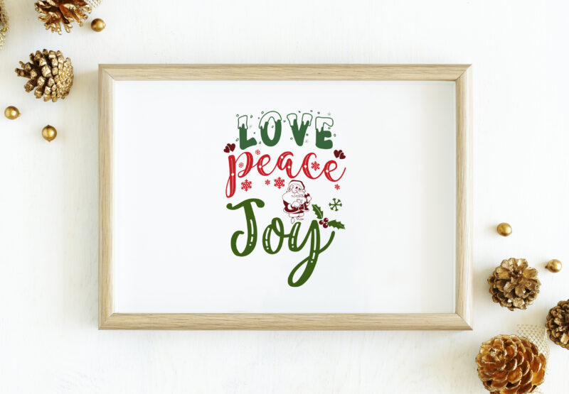 Christmas typography quotes bundle, Hand lettering Christmas quotes