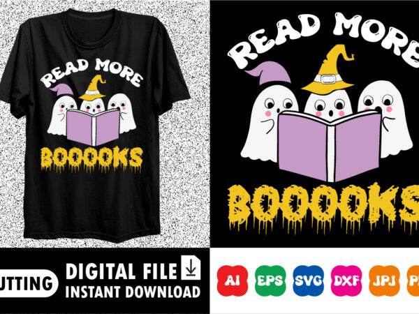 Read more books shirt print template t shirt design online