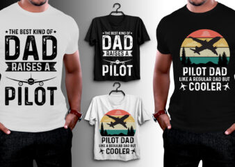 Pilot Dad T-Shirt Design