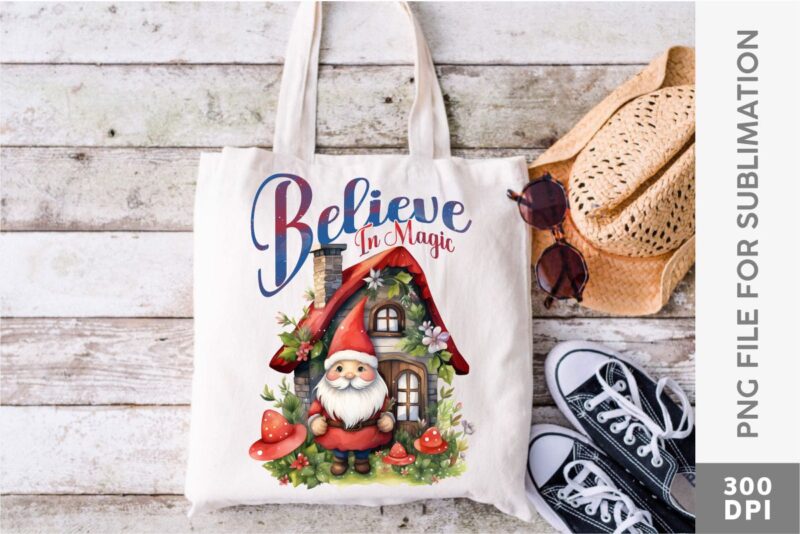 Cute Christmas Gnomes Farmhouse Sublimation Designs Bundle