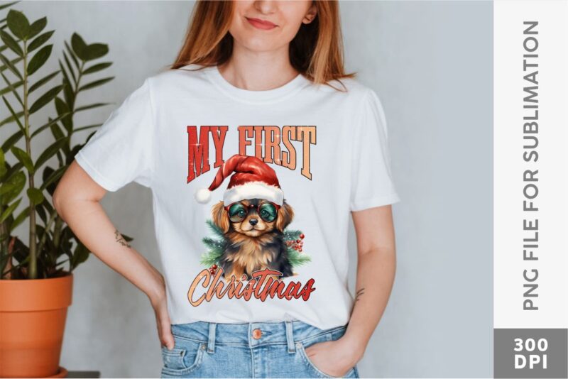 Funny Christmas Dog Sublimation Designs PNG Bundle V2