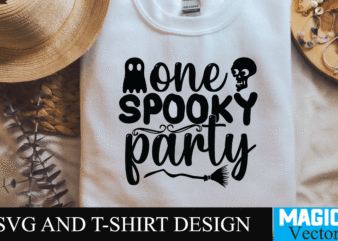 One Spooky Party SVG Cut File,halloween svg, halloween svg free, disney halloween svg, free halloween svg files for cricut, happy halloween svg, disney halloween svg free, halloween svg files, nike t shirt design online