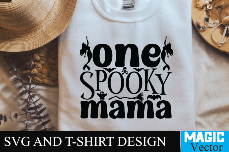 One Spooky Mama SVG Cut File,halloween svg, halloween svg free, disney halloween svg, free halloween svg files for cricut, happy halloween svg, disney halloween svg free, halloween svg files, nike