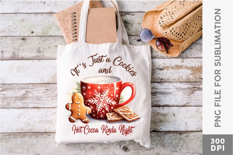Christmas Hot Cocoa Sublimation Designs Bundle