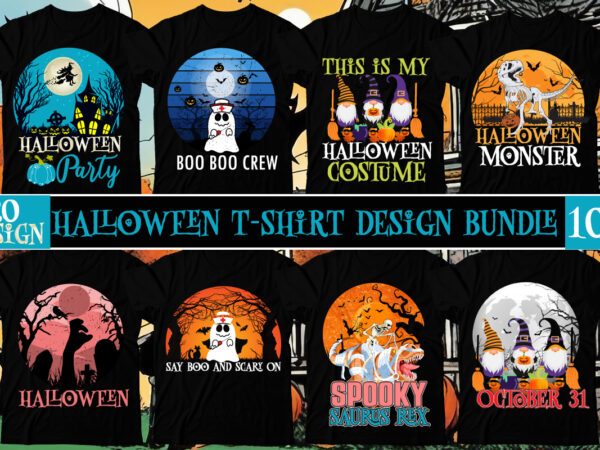Halloween t-shirt design bundle,halloween vector t-shirt design, halloween t-shirt design mega bundle, spooky saurus rex t-shirt design, spooky saurus rex design bundle, halloween t-shirt design, happy halloween t-shirt design, halloween