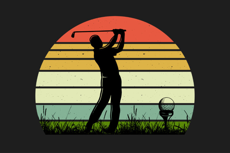 Retro Sunset T-Shirt Graphic Bundle