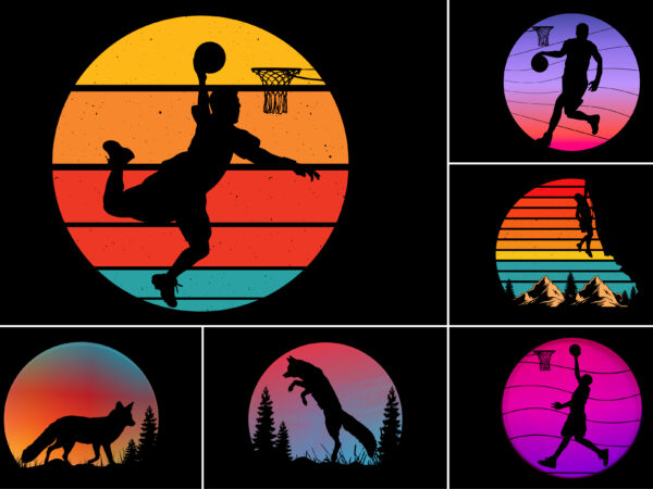 Silhouette for t-shirt design