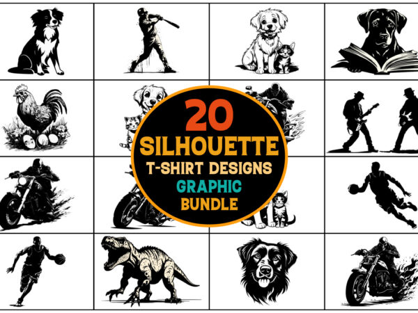 Silhouette vector graphic for t-shirt bundle Silhouette vector graphic for t-shirt bundle