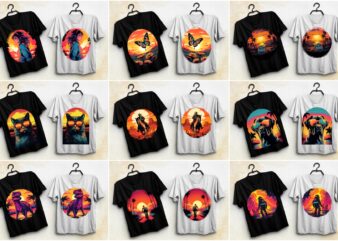T-Shirt Design Graphic illustration Bundle