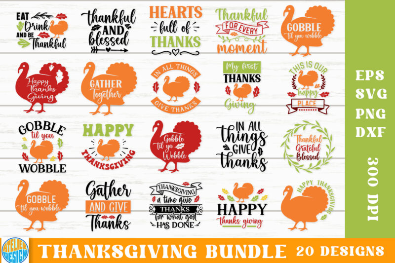 Thanksgiving SVG T-shirt Bundle, Fall SVG, Fall SVG Bundle, Autumn Svg, Thanksgiving Svg, Fall Svg Designs, Fall Sign, Autumn Bundle Svg, Cut File Cricut, Silhouette, PNG