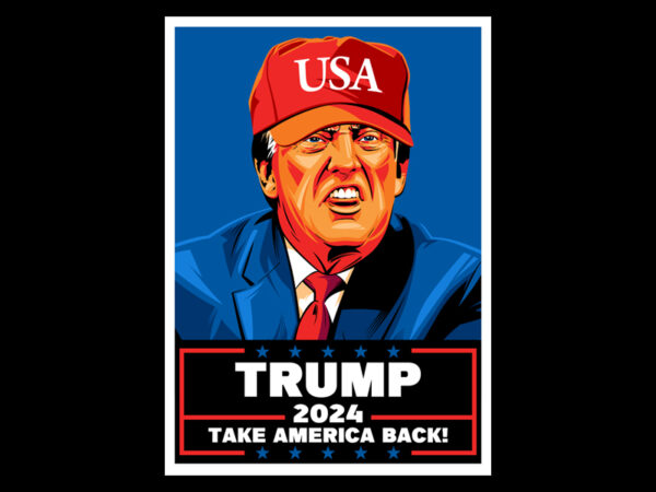 Trump 2024 t shirt designs for sale