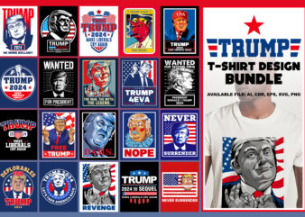 Trump T-shirt Design Bundle