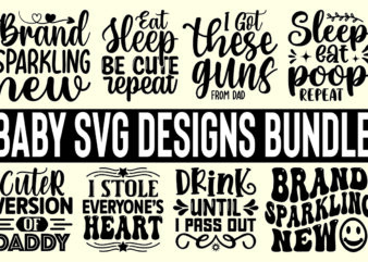 baby svg designs bundle