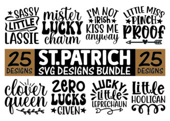 st.patrick’s day designs bundle