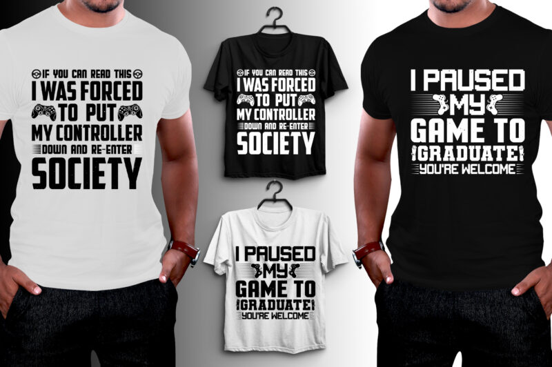Video Game T-Shirt Design