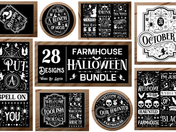 Halloween porch signs svg bundle halloween svg, halloween svg bundle, farmhouse halloween svg, farmhouse halloween svg bundle, old farmhouse halloween sighs svg, farmhouse halloween signs svg, vintage halloween signs svg, graphic t shirt