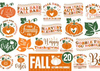 Fall T-shirt Design Bundle, Autumn Svg Bundle ,Thanksgiving Svg Bundle, Farmhouse Svg Bundle ,Fall SVG, Fall SVG Bundle, Autumn Svg, Thanksgiving Svg, Fall Svg Designs, Fall Sign, Autumn Bundle Svg,